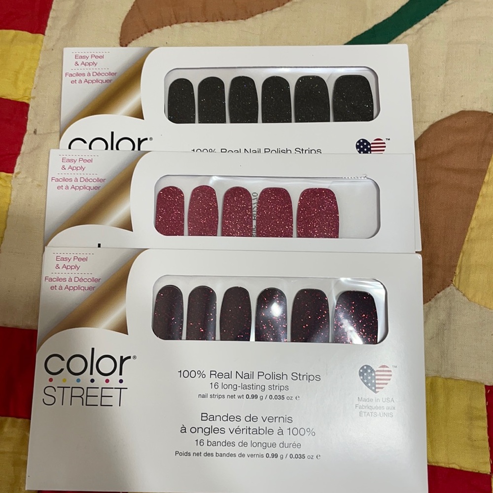 Color Street Nail Strips Glitter